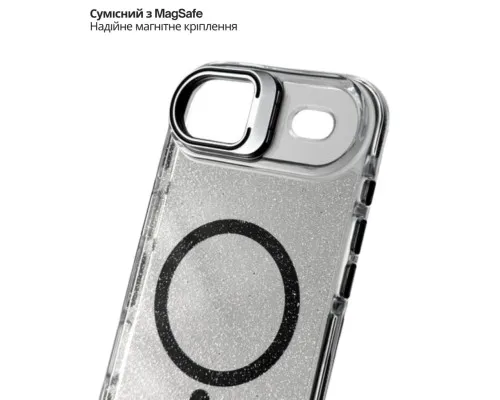 Чохол до мобільного телефона BeCover FIBRA Star Shine MagSafe Apple iPhone 17 Air Black (715418)