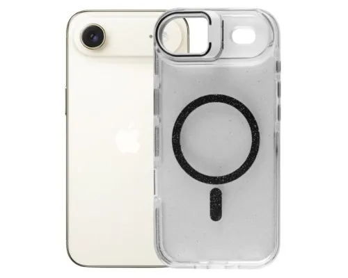 Чохол до мобільного телефона BeCover FIBRA Star Shine MagSafe Apple iPhone 17 Air Black (715418)