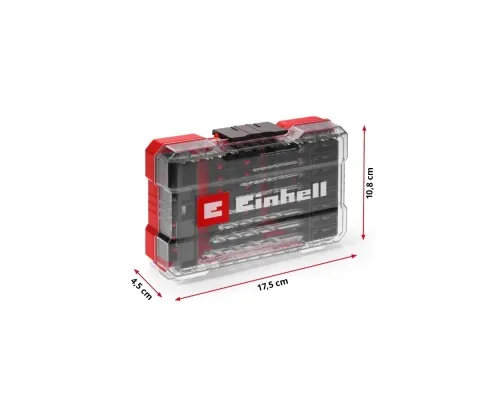 Набір свердл і біт Einhell M-Case, ударні, по металу, 39шт (108773)