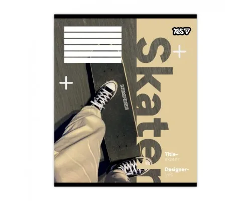 Зошит Yes Street energy А5 48 аркушів клітинка (769085)
