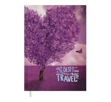 Тижневик Buromax недатований поліграфічний ROMANTIC, A5, фіолетовий (BM.2040-07)