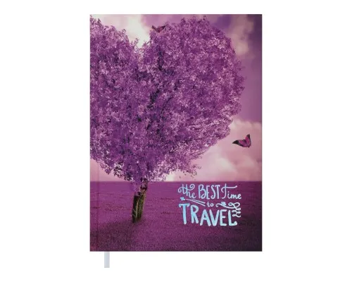 Тижневик Buromax недатований поліграфічний ROMANTIC, A5, фіолетовий (BM.2040-07)