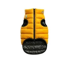 Курточка для тварин Airy Vest двостороння жовто-чорна XS22 (1537)