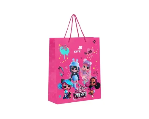 Подарунковий пакет Kite LOL 26 х 32 см (LO26-266)
