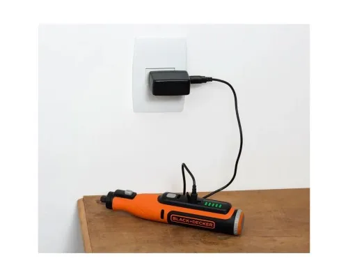 Гравер Black&Decker 29500 об/хв, 7,2V, Li-Ion 1,5Ah (BCRT8I)