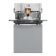 Розетка Schneider Electric ASFORA з кришкою, сталь (EPH3100162)