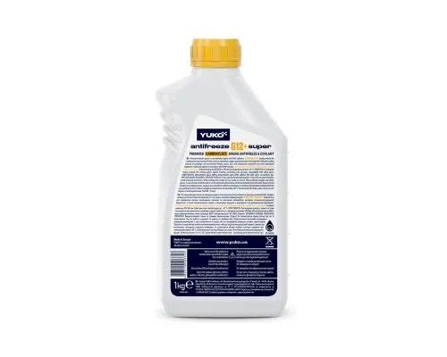 Антифриз Yuko -40 Super G12+ жовтий .1л (4823110403747)