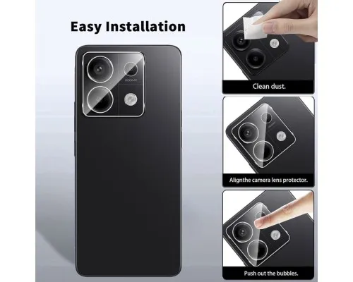 Скло захисне Dengos POCO C65 + camera module glass (DG-TGSCP-05)