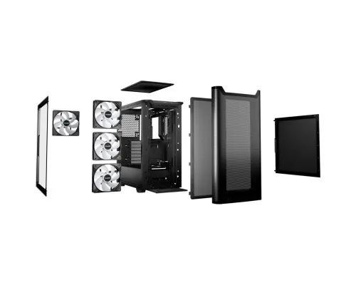 Корпус для ПК Be quiet! PURE BASE 501 LX чорний (BGW78)