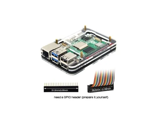 Корпус для Мікро ПК KUONGSHUN for Raspberry Pi 5 (RA797)