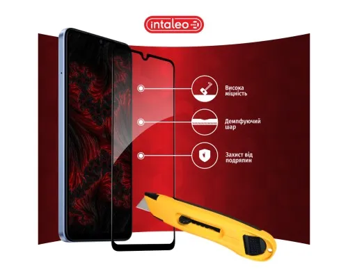 Скло захисне Intaleo Full Glue Xiaomi Redmi A3 Black (1283126591297)