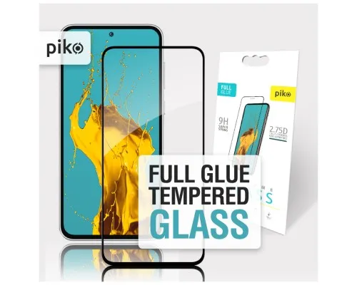 Скло захисне Piko Full Glue Samsung A35 Black (1283126588815)