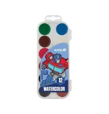 Акварельні фарби Kite Transformers 12 кольорів (TF25-061)