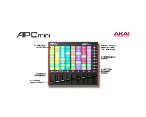 MIDI контролер Akai APC Mini II (234581)
