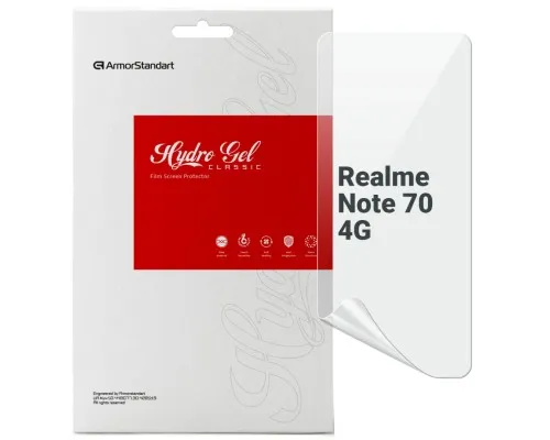 Плівка захисна Armorstandart hydrogel Realme Note 70 4G (ARM83940)