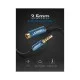 Кабель мультимедійний 3.5mm M to 3.5mm F 1.0m AV118 blue Ugreen (40673)