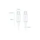 Дата кабель USB-C to USB-C 1.0m 60W white VENTION (TRCWF)