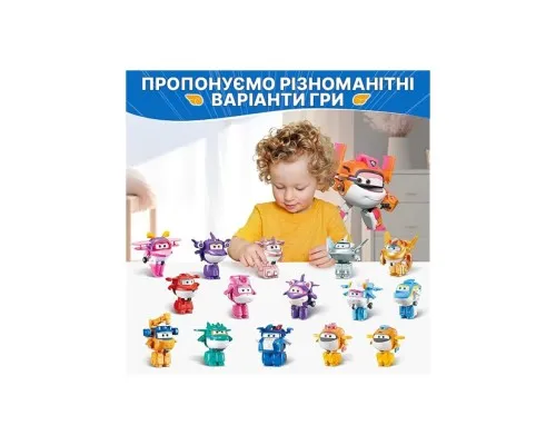 Фігурка Super Wings трансформер Transform-a-Bots Тікі (Tiki), 5 см (EU780059)