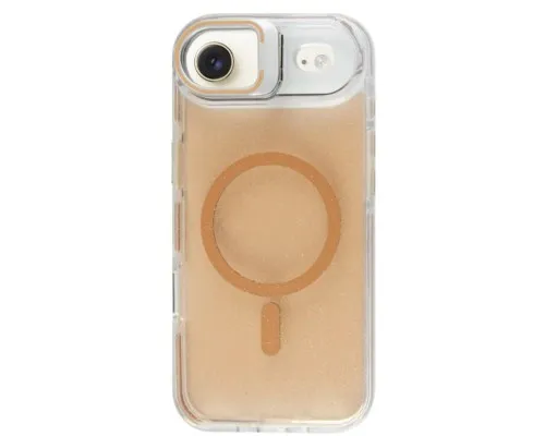 Чохол до мобільного телефона BeCover FIBRA Star Shine MagSafe Apple iPhone 17 Air Desert Gold (715419)