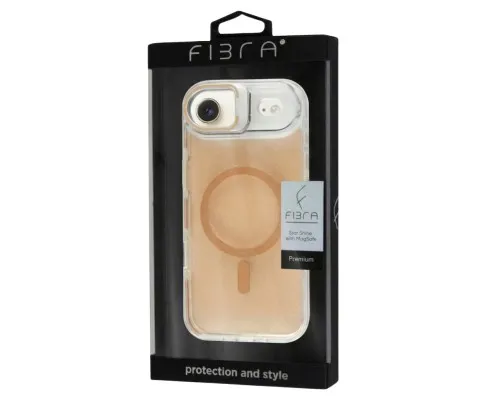 Чохол до мобільного телефона BeCover FIBRA Star Shine MagSafe Apple iPhone 17 Air Desert Gold (715419)