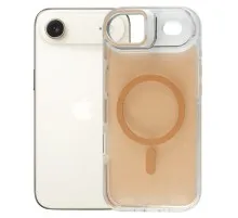 Чохол до мобільного телефона BeCover FIBRA Star Shine MagSafe Apple iPhone 17 Air Desert Gold (715419)