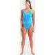 Купальник Arena Swimsuit Tech Multi Solid 008054-820 блакитний, жовтий 40 (3468337740117)