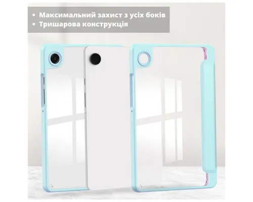 Чохол до планшета BeCover Soft Edge TPU Samsung Galaxy Tab A11 SM-X133/X135 8.7" Light Blue (715562)