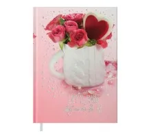 Тижневик Buromax недатований поліграфічний ROMANTIC, A5, рожевий (BM.2040-10)