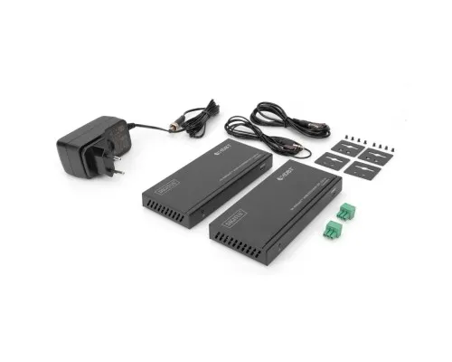 Адаптер HDMI extender 120m 4K/60Hz 150m Full HD 1080p CAT6A/7/8 Digitus (DS-55508)
