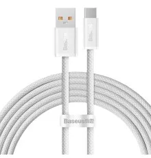 Дата кабель USB 2.0 AM to USB-C 2.0m 100W white Baseus (CALD000702)