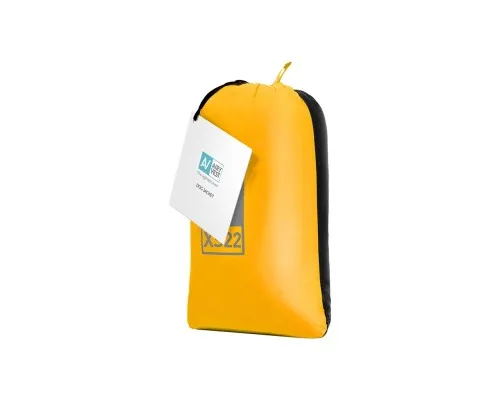 Курточка для тварин Airy Vest двостороння жовто-чорна XS25 (1539)