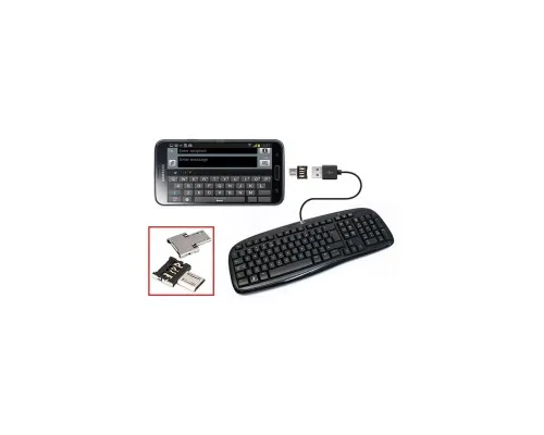 Перехідник OTG Micro to USB AF Lapara (LA-OTG-microUSB-adaptor)