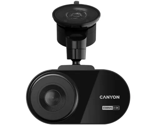 Відеореєстратор Canyon DVR25 WQHD 2.5K 1440p Wi-Fi Black (CND-DVR25)
