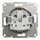 Розетка Schneider Electric ASFORA з кришкою, бронза (EPH3100169)