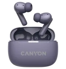 Навушники Canyon TWS-10 OnGo ANC ENC Purple (CNS-TWS10PL)