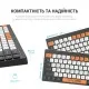 Клавіатура OfficePro SK955B Wireless/Bluetooth Black (SK955B)