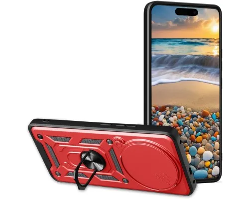 Чохол до мобільного телефона BeCover Military Xiaomi Redmi Note 14 Pro 5G Red (713096)