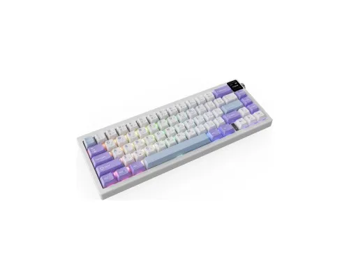 Клавіатура Ajazz AK650 Flying Fish Switch Purple RGB USB/Wireless/Bluetooth UA Purple (AK650-FF-PWB)