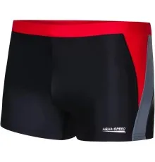 Плавки Aqua Speed Dario 346-16 чорний, червоний, сірий 3XL (5908217662491)