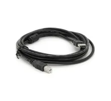 Кабель для принтера USB 2.0 AM/BM 3.0m ferrite black Voltronic (YT-AM/BM-3.0B)