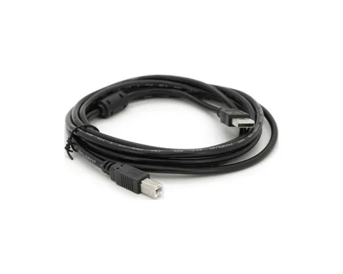 Кабель для принтера USB 2.0 AM/BM 3.0m ferrite black Voltronic (YT-AM/BM-3.0B)
