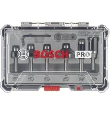 Набір фрез Bosch Professional кромкових фасонних, 8мм, 6шт (2.607.017.469)