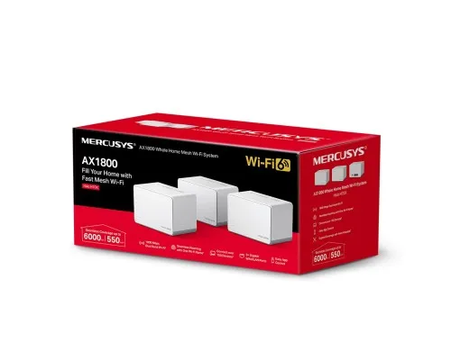 Точка доступу Wi-Fi Mercusys HALO-H70X-3-PACK
