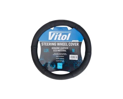 Чохол на руль VITOL M чорн (VLOD-CL114 BK M)