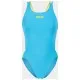 Купальник Arena Swimsuit Tech Multi Solid 008054-820 блакитний, жовтий 42 (3468337740124)