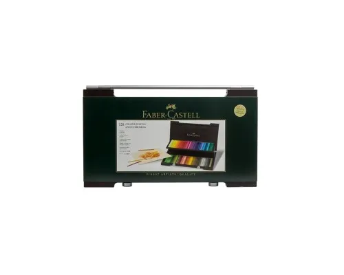 Олівці кольорові Faber-Castell POLYCHROMOS художні 120 колорів у дерев'яному пеналі (110013) (22231)