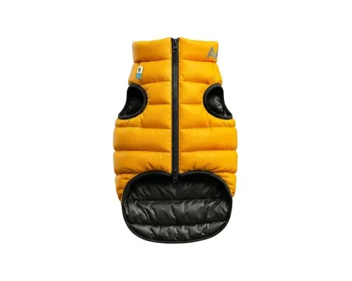 Курточка для тварин Airy Vest двостороння жовто-чорна XS30 (1546)