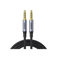 Кабель мультимедійний 3.5mm M to 3.5mm M 1.5m (4pin) AV183 gray Ugreen (20497)