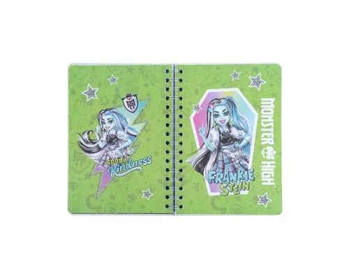 Тижневик Kite дитячий на спіралі Monster High, тверда обкладинка (MH25-438)