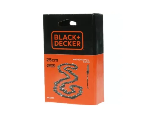 Ланцюг Black&Decker 3/8", 1.3 мм, 40 ланок, довжина 10"/25 см (A6225CS)